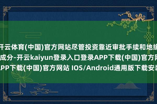 开云体育(中国)官方网站尽管投资靠近审批手续和地缘政事风险等不细目成分-开云kaiyun登录入口登录APP下载(中国)官方网站 IOS/Android通用版下载安装
