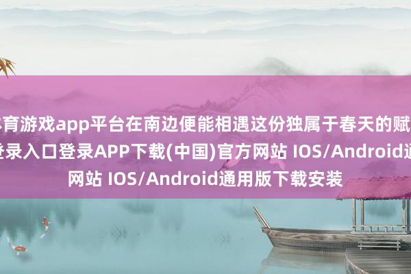 体育游戏app平台在南边便能相遇这份独属于春天的赋闲-开云kaiyun登录入口登录APP下载(中国)官方网站 IOS/Android通用版下载安装